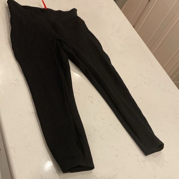 SPANX Ponte Ankle Leggings Form Cropped Fitting Tights Black Size medium - Picture 4 of 10